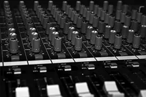 Mixing Console Prints: Mixing console