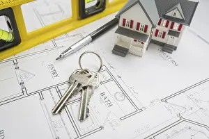New Construction Homes Prints: Model home, construction level