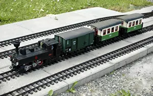 Railway Track Prints: Model railway