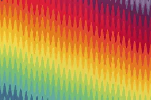 Deserted Full Frame Image Prints: Modern abstract diagonal gradient colors background