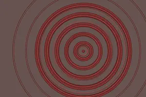 Text Free Space Images Prints: Modern background with circles