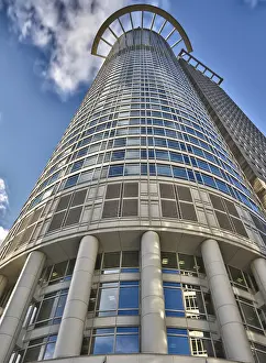 Contemporary European Design Prints: Modern Bank Skyscraper - HDR version