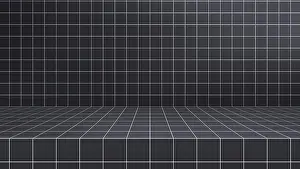Studio Photography Background Prints: Empty modern studio table room background