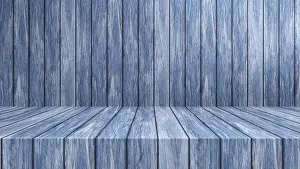Empty Studio Background Prints: Empty modern studio table room background