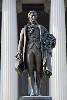 Alexander Hamilton Prints: Monument to Alexander Hamilton Print, Washington D.C., USA