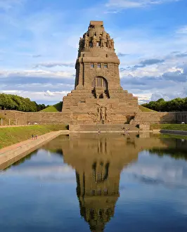 Prints of Monument to the Battle of the Nations, Voelkerschlachtdenkmal, Leipzig, Saxony, Germany Leipzig Prints: Voelkerschlachtdenkmal Print, Leipzig, Germany