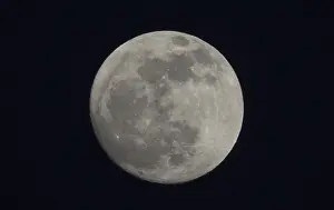 Atmospheric Night Shot Prints: Full Moon