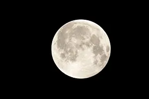 No People At Night Prints: Full moon