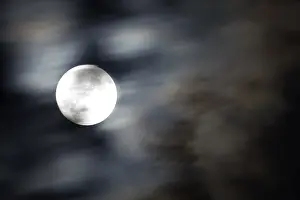 Full Moon Night Sky Prints: Full moon