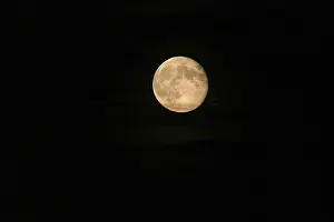 Outer Space Images Prints: Full moon