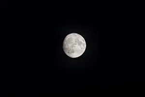 Central Europe Landscape Prints: Moon, Germany