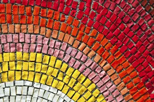 Abstract Mosaic Art Prints: Mosaic
