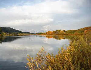 Mount Moran Reflection Prints: Mount Moran reflected in Snake River