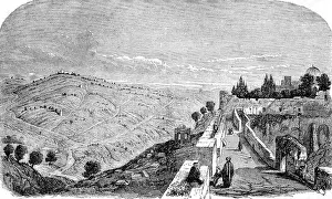 Jerusalem Old Town Prints: The Mount of Olives, chapter 24
