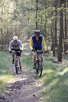 Mountain Biker Prints: Mountain biker