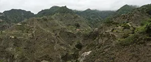 Uninhabited Canyon Landscapes Prints: Mountain landscape. Panoramic view