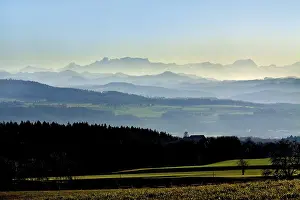 Mountainous Nature Scene Prints: The mountain names were assigned with the best of our knowledge