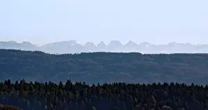 European Alpine Range Prints: The mountain names were assigned with the best of our knowledge