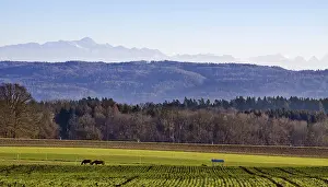 Mountainous Scenery In Europe Prints: The mountain names were assigned with the best of our knowledge