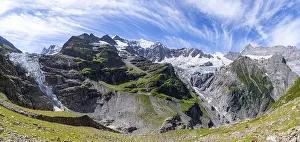 Grindelwald Fiescherfirn Glacier Prints: Mountain panorama