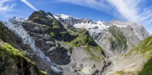 Mountainous Region Prints: Mountain panorama
