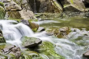 Deserted Mountain Stream Prints: Mountain stream