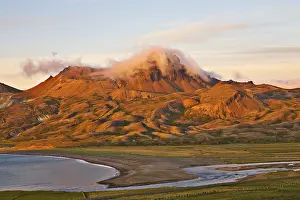 Mountain Chain At Sunset Prints: Mountains in the evening light