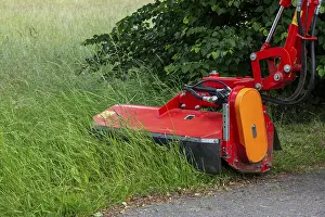 Images Dated 10th June 2024: Mowing Machine Print