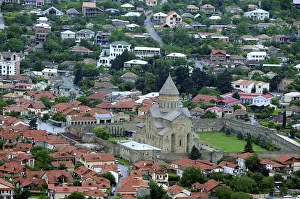 View From Above Prints: MTSKHETA, GEORGIA - JUNE 14