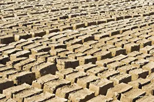 UNESCO World Heritage Site Kazakhstan Prints: Mud Bricks, Pattern, Turkistan