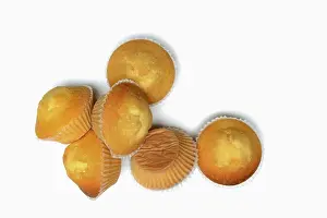 Baked Goods Pictures Prints: Several muffins as cropped image