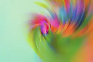 Abstract Backgrounds Prints: Multi-coloured background with bright
