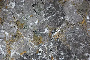 Granite Cliff Scenery Prints: Multi-coloured granite with grey