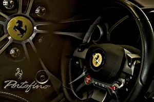 Luxury Sports Car Prints: Multiple exposure, car details one inside the other