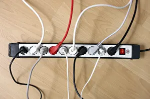 Multiple Outlet Strip Prints: Multiple outlet strip, for connection of multiple electrical devices