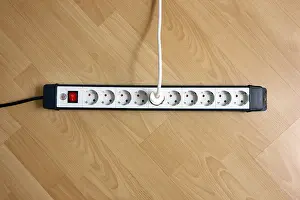 Electricity Tariff Prices Prints: Multiple outlet strip, for connection of multiple electrical devices