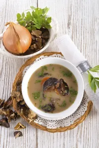 Savory Dinner Ideas Prints: Mushroom soup