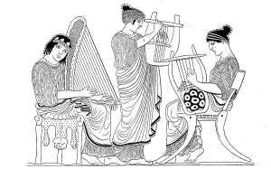 Stringed Instruments Prints: Musicians playing stringed instruments