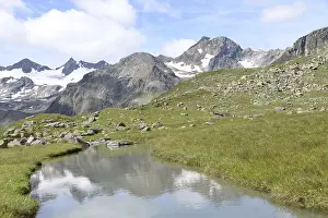 Alpine Lake Photography Prints: Mutterberger lakes, Mutterberger see