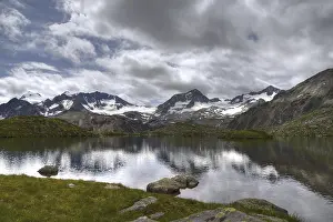 Austria's Natural Environment Prints: Mutterberger lakes, Mutterberger see