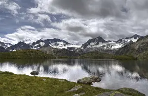 Stubai Alps Prints: Mutterberger lakes, Mutterberger see