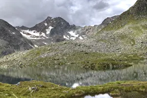 Tyrol Mountain Scenery Prints: Mutterberger lakes, Mutterberger see