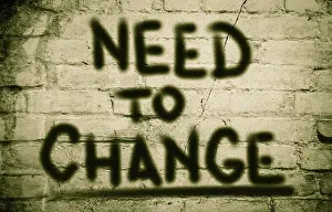 Concept Image Prints: Need To Change Concept