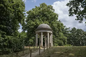 Prints of Neoclassical Temple, Temple of Aeolus, Royal Botanic Gardens (Kew Gardens), UNESCO World Heritage Site, Kew, Greater London, England, United Kingdom Royal Botanic Gardens, Kew Prints: Neoclassical Temple, Temple of Aeolus Print, Kew Gardens