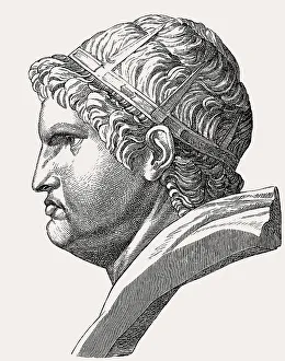 Ancient Rome Emperor Prints: Nero or Nero Claudius Caesar Augustus Germanicus