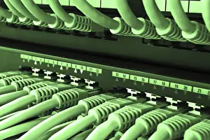 Electronic Communication Prints: Network Hub Network Hub