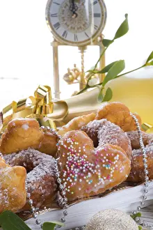 Sweet Desserts Prints: New year cake