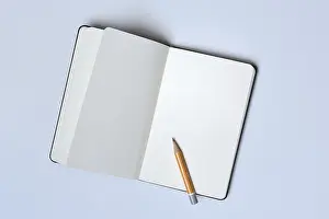 Memory Aid Prints: Notebook and pencil, memory aid