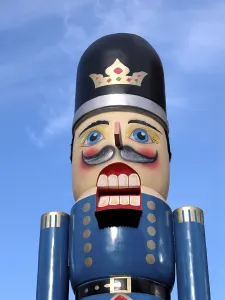 Traditional Christmas Ornament Prints: Nutcracker