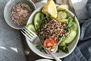 Healthy Lunch Recipes Prints: A nutritious lunch featuring fresh rocket